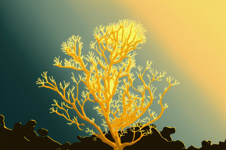 Golden sea moss from St. Lucia, Euchema cottoniの素材
