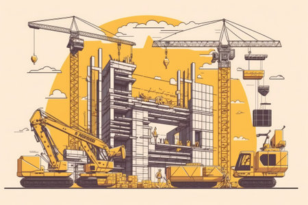 image of construction schemeの素材