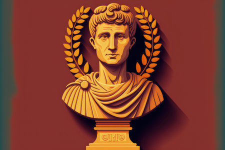 Roman Emperor Augustus statueの素材