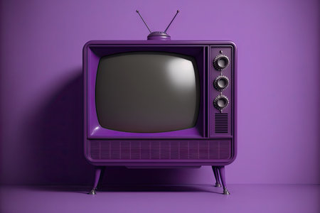 Television Classic purpleの素材