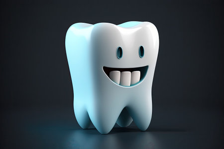 Dental crowns and porcelain veneers can transform your teeth and smileの素材