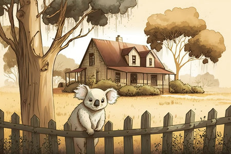 Yanchep National Park is home to koalasの素材