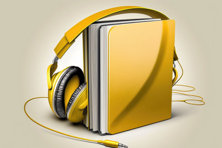 The Yellow Headphones Bookの素材