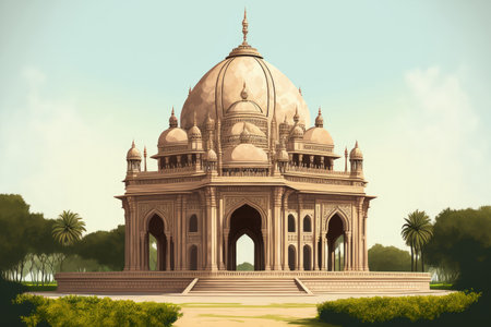 The Mahabat Maqbara Tumb of Mahbat Ta Junagh, Gujarat, India March 13, 2016の素材