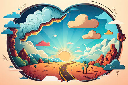 Use a time machine and go on a trip across the ages. Crossroads to another universe,の素材