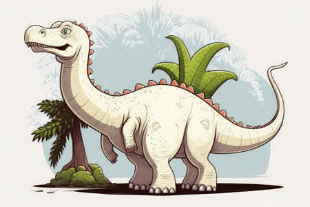 Cartoon Tomoundaaurus Dinosaurの素材