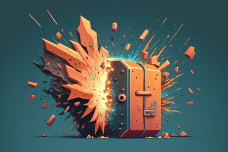 Sparks. A type of explosive pyrotechnic device used for entertainment and aesthetics is fireworksの素材