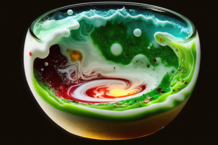 The Milky Way in Jelly Tea Formの素材