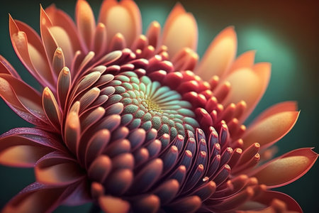 Gorgeous Flower Macrophotography in closeupの素材