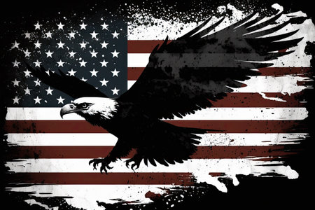 Flying American Eagleの素材