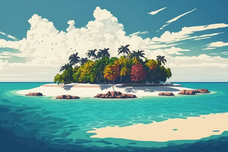 Ocean Maldives Islandsの素材