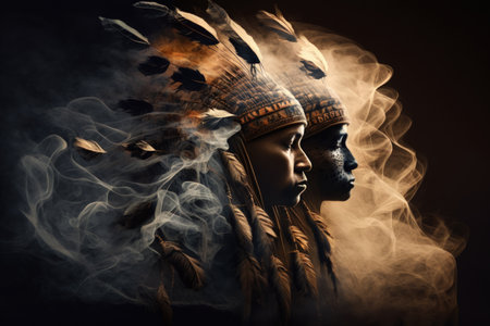 Smoke fire gatheringの素材