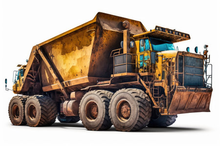 Dump Truck for hauling rocks Rock crusher and Platinum Mining and Processingの素材