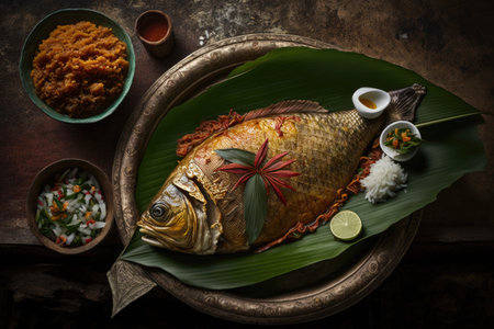 fish dishes are bengali delicacyの素材