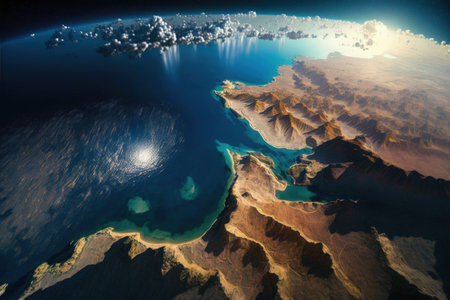 Galilean Sea from Aboveの素材