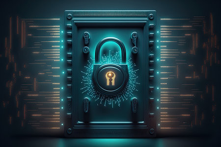 password and login secure internet access and data protection under cyber security cybersecurityの素材