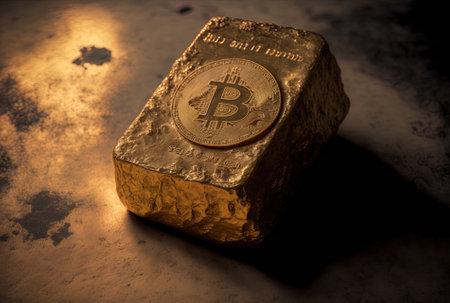 Bit currency weighs more heavily than gold and is more valuable according to the exchange firmの素材