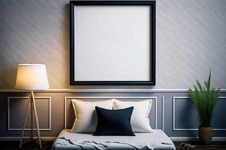 Mock poster frameの素材