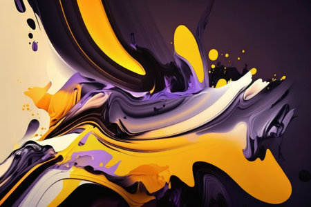 amorphous texture Contemporary art background. Motion Art. unusually stylish invitation card or poster background. modern artwork Paint ink and abstract. a close up of the artwork. excellent detaiの素材