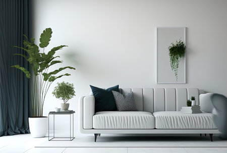 Zoom background couch minimal frame furniture background copy space white living room living room home modern furniture furniture sofa background living room sofa wall living room modern sの素材