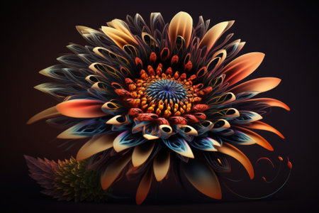 flower. Generative AIの素材