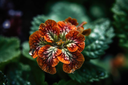 flower macro photography macro garden plants. Generative AIの素材