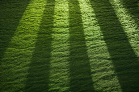 Artificial grass surface used as a backdrop or background. Generative AIの素材