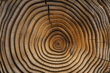 Background made of a wood cross section. Generative AIの素材