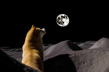 Doge Against the Moon Circleの素材