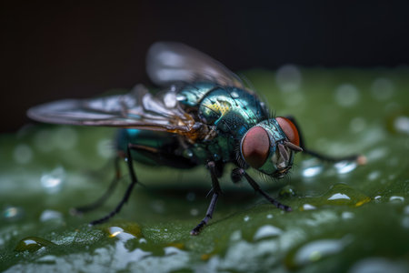 Fly macro photographyの素材