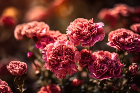 Background with pink flowersの素材