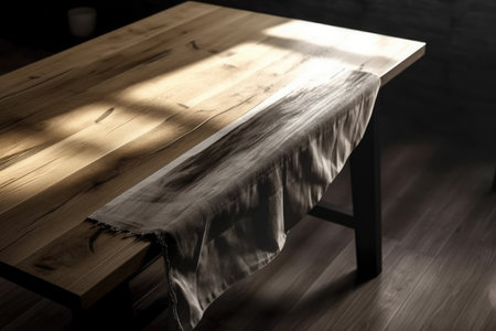 Contemporary kitchen table in limbo. Draft for a designの素材