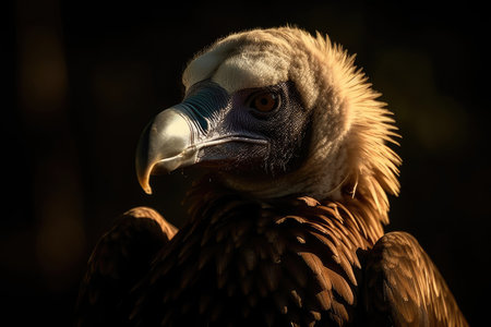 Picture of a Griffon Vultureの素材