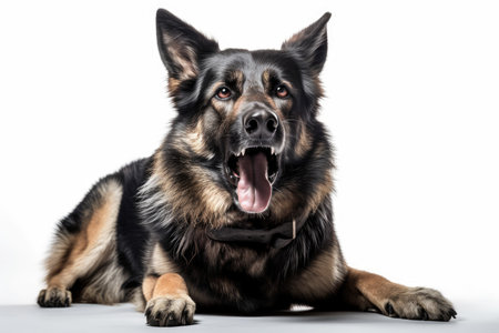Barking of a dogの素材