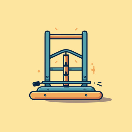 Vector of a machine on a tablの素材