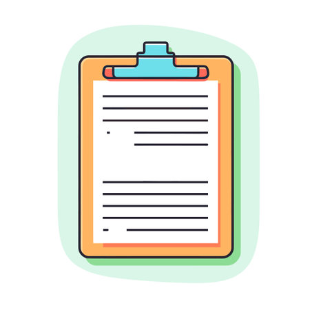Vector of a clipboard with an attached notepad, perfect for taking notes and staying organizedのイラスト素材