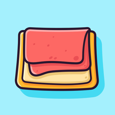Vector of two backpacks side by sideのイラスト素材