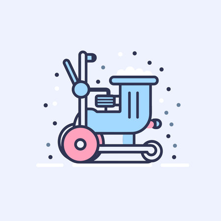 Vector of a blender sitting on top of a table - iconのイラスト素材
