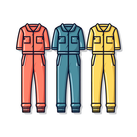 Vector of a vibrant assortment of colored pencils and pensのイラスト素材