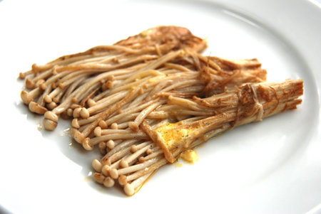 Golden Mushroomの写真素材