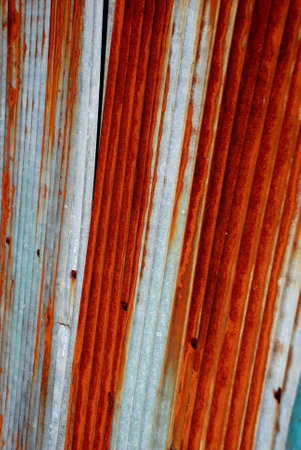 rustic metal sheet