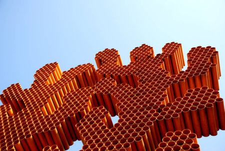 circle patternの写真素材