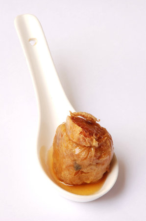 Chinese crab ball, starter before main dishの写真素材