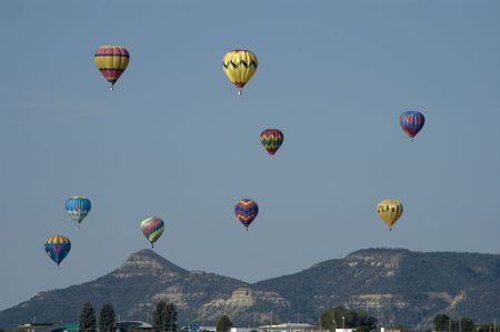 Annual Balloon Raceの写真素材