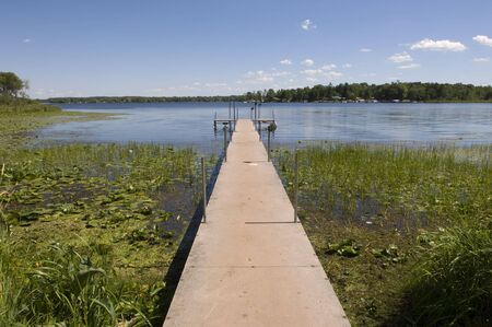 Summer Dockの写真素材