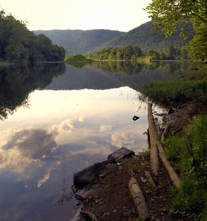 Reflective Landscapeの写真素材