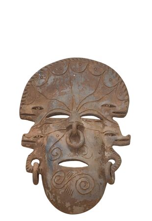 Mayan Death Maskの写真素材