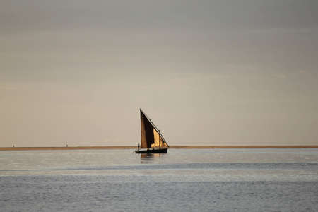 Dhow on the horizonの写真素材