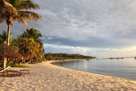 Tropical Coastline and Resortの写真素材
