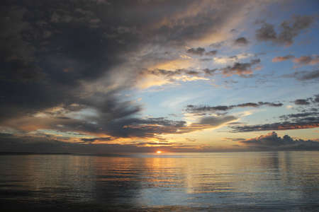 Chaotic Sky landscape orientationの写真素材